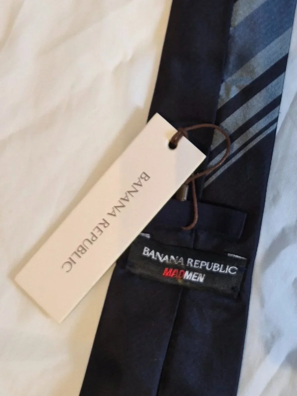 NEW Banana Republic X Mad Men Vintage Retro Silk Striped Tie